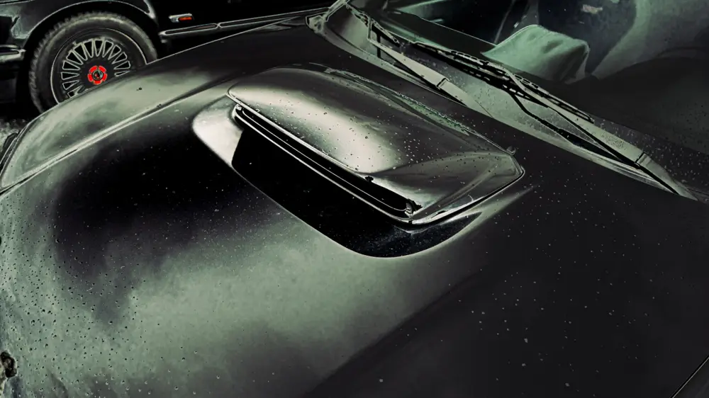 S&W — auto in movimento, notte